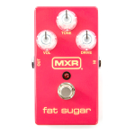 Pedal Distortion Overdrive Mxr Fat Sugar Drive