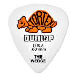 U?etas Jim Dunlop Tortex Wedge 424r 0.60 Bolsa X72u