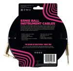 Ernie Ball Cable Para Instrumento P06081 3,05 Metros Negro - Imagen 2