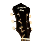 Guitarra Ac?stica Recording King Serie 7 Black Rps-7 Mbk - Imagen 2