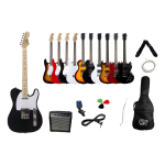 Pack Guitarra Telecaster Y Amplificador Creep 15w Completo