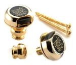 Ernie Ball P04602 Super Strap Lock Gold Traba Correa - Imagen 2