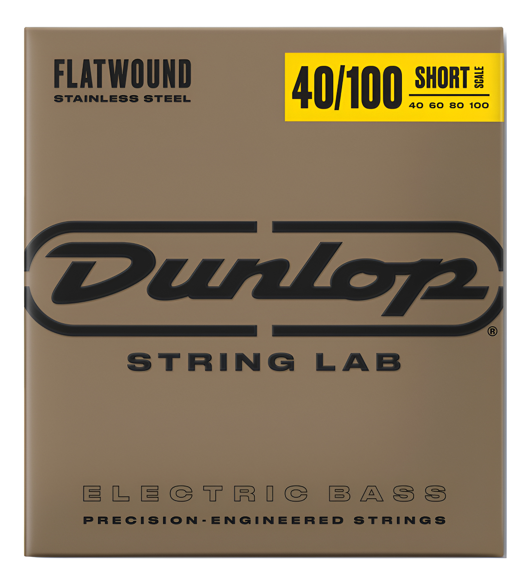 D_607831-MLC89890655033_082025-F.jpg Cuerdas De Bajo Dunlop De Acero Inoxidable Escala Corta Flat - Imagen 1