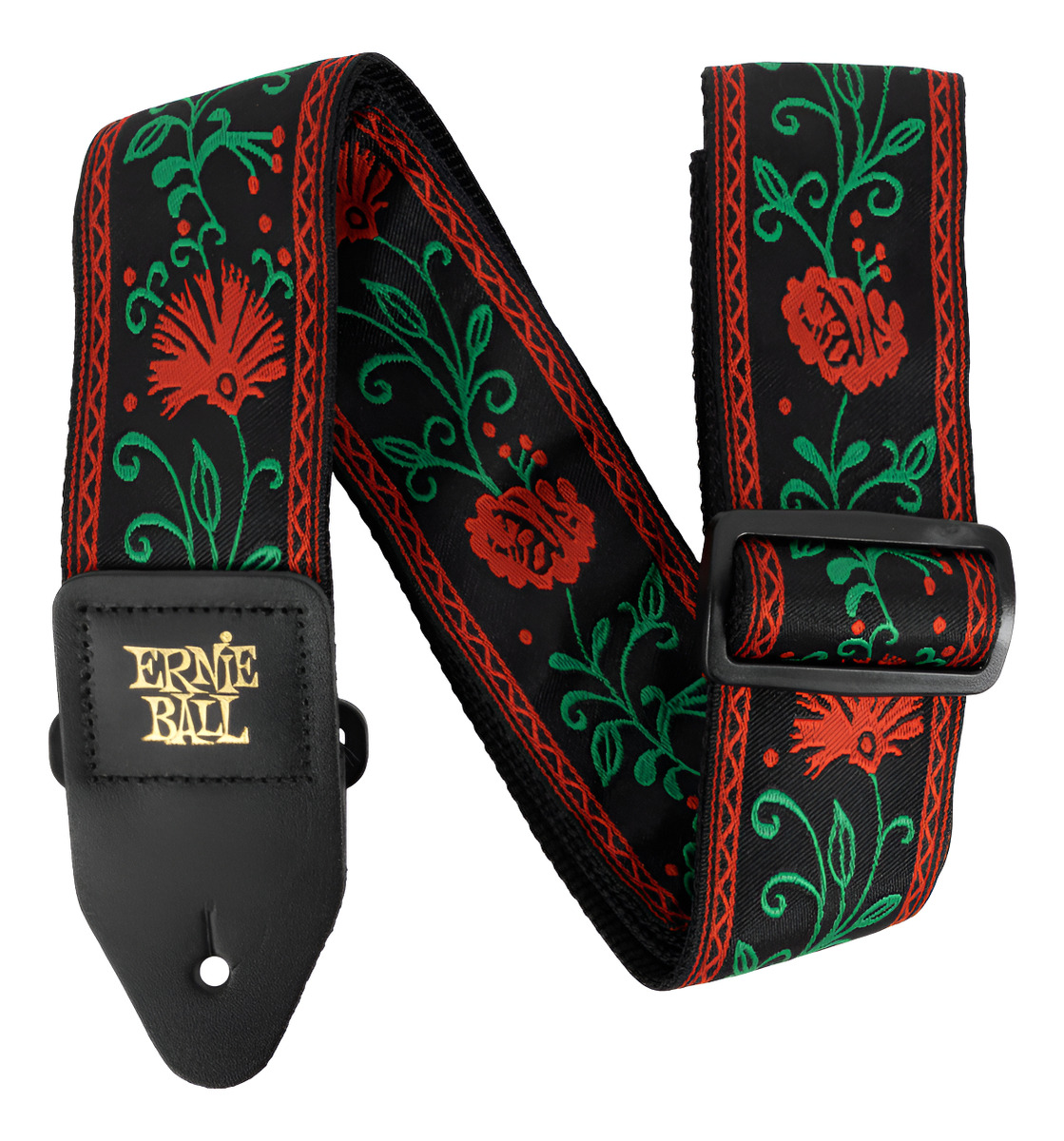D_608713-MLC92378997091_092025-F.jpg Ernie Ball Correa Guitarra O Bajo Jacquard P05361 West. Rose - Imagen 1