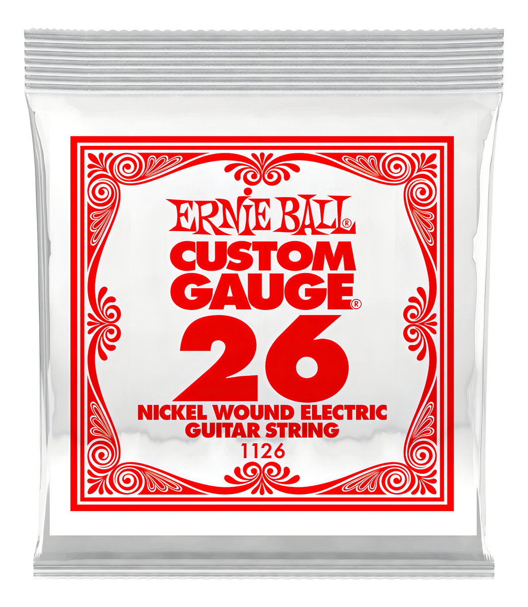 D_609264-MLA99518300990_112025-F.jpg 6 Cuerdas Ernie Ball Custom Guitarra El?ctrica .024 1126 - Imagen 1