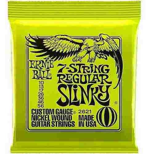 D_614028-MLC32892168099_112019-F.jpg Ernie Ball Cuerdas Para Guitarra Elec. 7 Cuer 2621 010-056 - Imagen 1