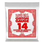 Ernie Ball Cuerda Suelta Guitarra El?ctrica/ac?st Steel 014