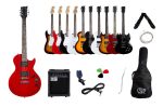 Pack Guitarra Les Paul Y Amplificador Creep Completo Wr - Imagen 2