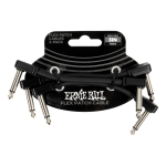Ernie Ball Pack X3 Cable Interpedal 7,5 Cm Plug Plano