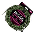 Ernie Ball Cable Para Instrumento P06077 3.05 Mts Verde - Imagen 2