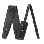 Correa Guitarra Y Bajo 3.5 In Deluxe Blk Lthr Bass-ea Dunlop