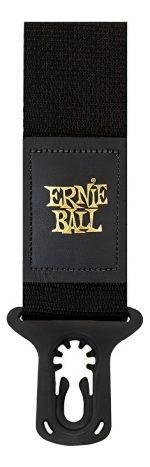 Cerraduras De Correa De Guitarra Ernie Ball Polylock P04056 Black - Imagen 2