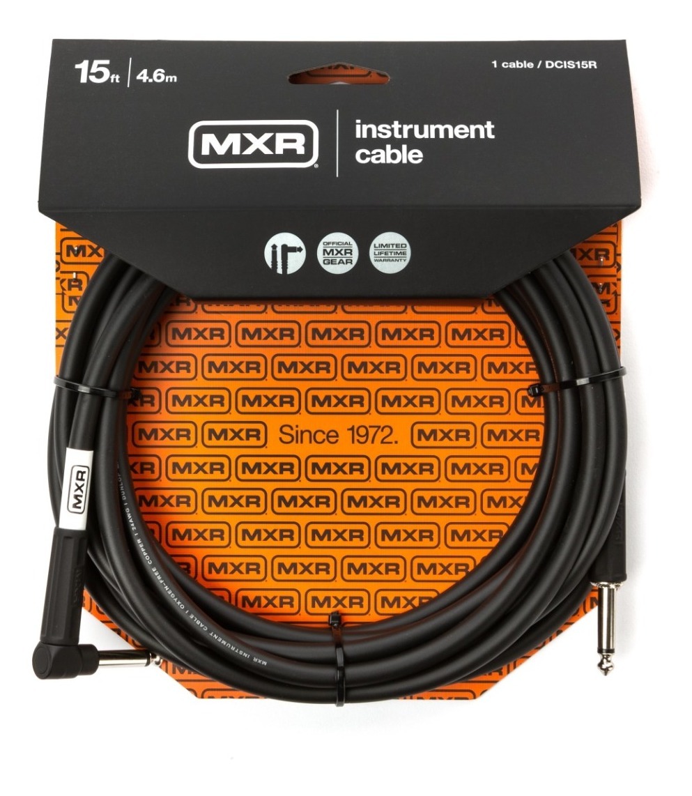 D_626333-MLC46665216588_072021-F.jpg Cable Para Guitarra Y Bajo5 Mts 15' Mxr Dcis15r - Imagen 1