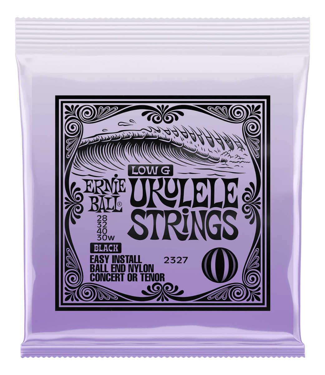 D_626946-MLC73585945733_122023-F.jpg Ernie Ball Cuerdas Para Ukelele Nylon Black 28-30 P02327 - Imagen 1