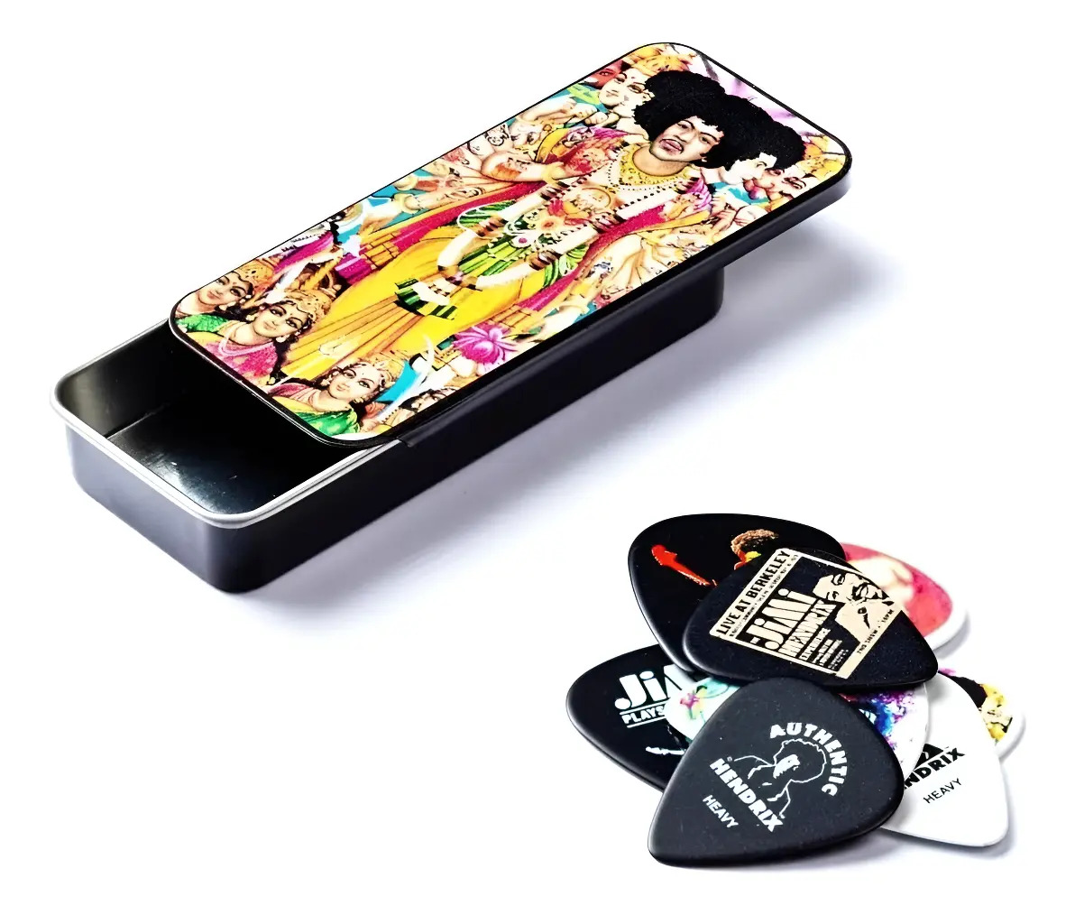 D_627488-MLC92393161843_092025-F.jpg U?etas Dunlop Jh-pt02m Hendrix Med- Bold As Love Lata X12u - Imagen 1