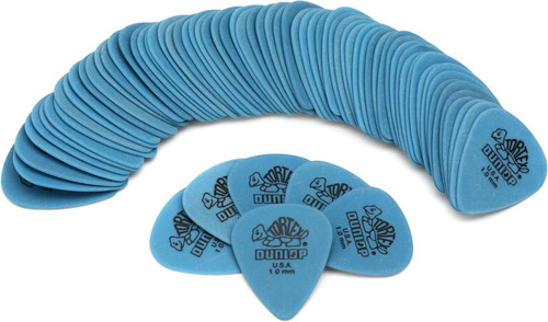 D_629197-MLA99935312307_112025-F.jpg Ca?a De Guitarra Est?ndar 72 Dunlop Tortex, 1,0 Mm, 418r, Azul - Imagen 1