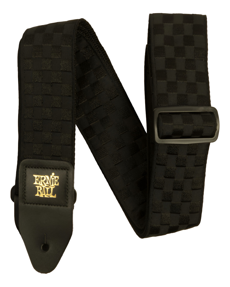 D_637253-MLC92699561063_092025-F.jpg Ernie Ball Correa P/guitarra O Bajo Vintage Jaquard Black - Imagen 1