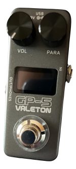Procesador Multiefectos Para Guitarra Y Bajo Valeton Gp-5 Ir Negro - Imagen 2