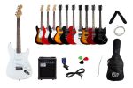 Pack Guitarra Stratocaster Y Amplificador Creep Completo Wh - Imagen 5