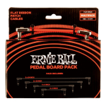 Ernie Ball Pack X 10 Cables Pedal Pedal Plug Plano Rojo Mult