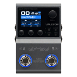 Valeton Gp50 Pedal De Efectos Multiuso Para Guitarra Negro