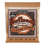 Cuerdas Guitarra Acust Pack X3 Ernie Ball 3545 Phos .011,5
