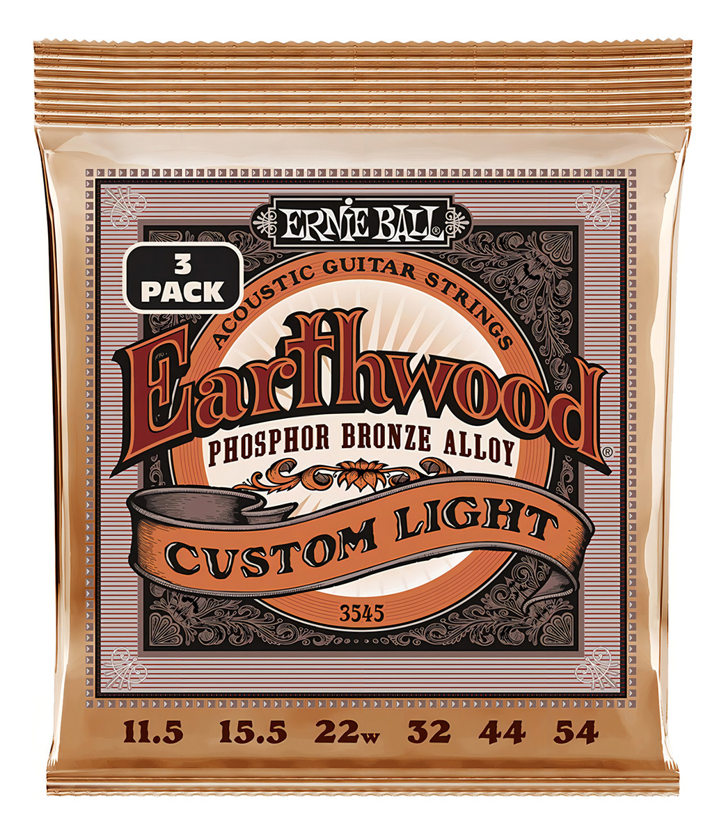 D_648663-MLA99972197039_112025-F.jpg Cuerdas Guitarra Acust Pack X3 Ernie Ball 3545 Phos .011,5 - Imagen 1