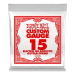 Ernie Ball Cuerda Suelta Guitarra Eléctrica/acúst Steel 015