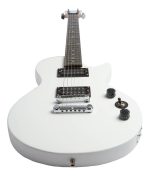 Pack Guitarra Les Paul Y Amplificador Creep 15w Completo Wh - Imagen 2