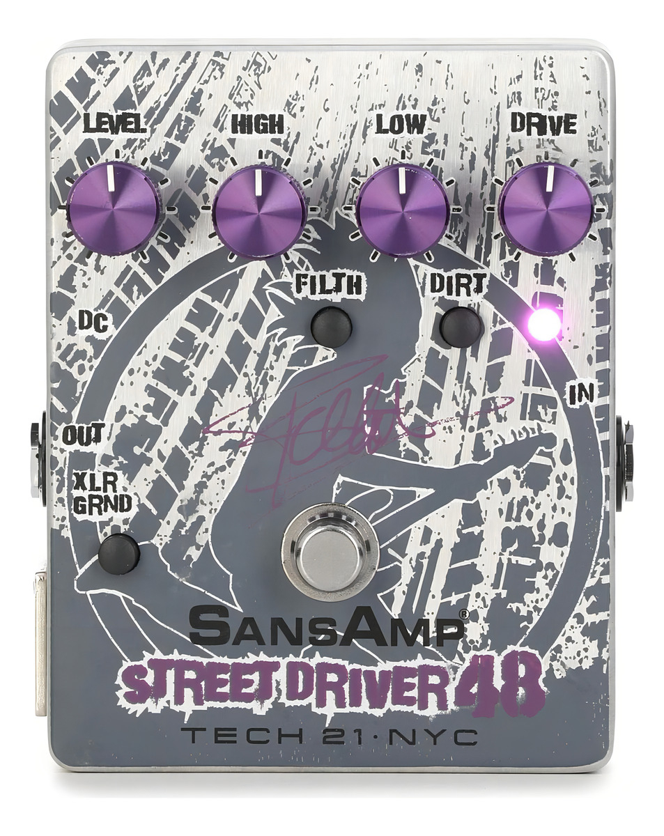 D_655087-MLA99491897002_112025-F.jpg Pedal Overdrive Tech 21 Street Driver 48 Guitarra Eléctrica Analógico Gris - Imagen 1