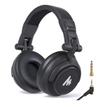 Audifonos Maono Profesional Dj / Monitor Estudio Au-mh601 Color Negro