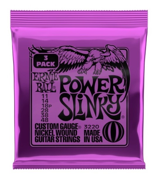 D_656848-MLC44535127617_012021-F.jpg Ernie Ball Pack 3 Cuerdas Guit. Eléctr Slinky Nick Wou 11-48 - Imagen 1