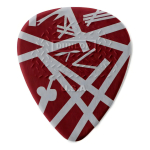 Kit De 6 Palhetas Dunlop Evh Shark Guitarra Max-grip Evhp07 Cor Vermelho/branco Tamanho 0.60 Mm Rojo/blanco [palhetas Para Instrumentos De Cuerda] 0.60mm
