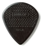 Púas Guitarra Nylon Jazz Iii Jim Dunlop Max Grip Pack 6 Negro 471p3s - Imagen 3