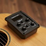 Guitarra Acústica Eq Preamp Equalizer Pickup Tuner Creep H3t - Imagen 2