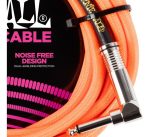 Ernie Ball Cable Para Instrumento P06079 3.05 Mts Naranja - Imagen 4