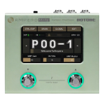 Pedalera Multiefectos Hotone Ampero Mini Mp50 Para Guitarra Color Matcha
