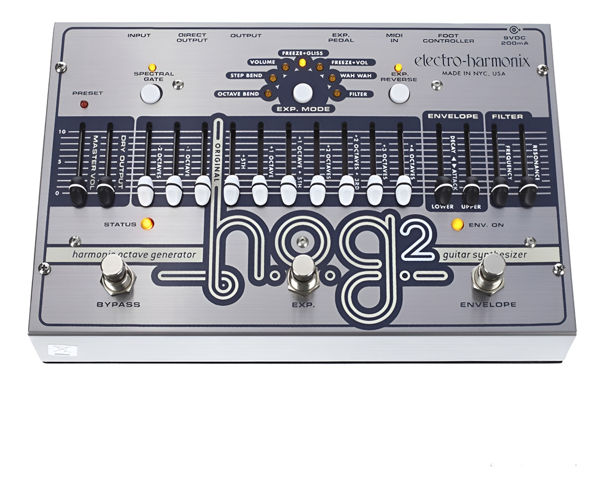 D_671713-MLC91989458380_092025-F.jpg Pedal Sintetizador Guitarra Electro Harmonix Hog 2 Harmonic - Imagen 1