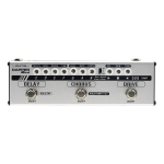 Pedal Valeton Dapper Mini Mes-1 Blanco Chorus Delay Drive Guitarra Eléctrica