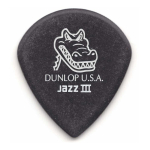 U?etas Jim Dunlop 571p1.4 Gator Grip Jazz Iii X 6 Color Gris