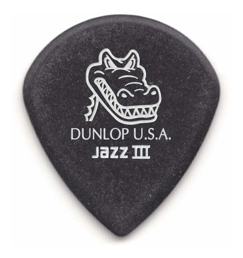 D_677137-MLU73801578333_012024-F.jpg U?etas Jim Dunlop 571p1.4 Gator Grip Jazz Iii X 6 Color Gris - Imagen 1