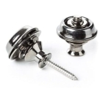 Jim Dunlop Sls-1036 Black Nickel Chrome Traba Correa