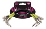 Cable Interpedal Ernie Ball Pack X 3u Plug Chatos Ang. 15cm - Imagen 5