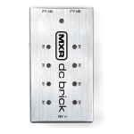 Mxr M237 Dc Brick Fuente Alimentacion 8 Pedales 9v + 2 18v