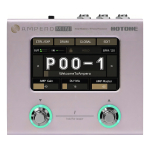 Pedal Multiefectos Digital Para Guitarra Hotone Ampero Mp50 Taro Morado