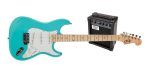 Pack Guitarra Stratocaster Y Amplificador Creep Completo Mgr - Imagen 2