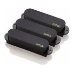 Microfono Para Guitarra Emg Sa-set X 3 Black Strato Activo