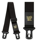 Cerraduras De Correa De Guitarra Ernie Ball Polylock P04056 Black - Imagen 3