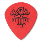 U?etas Jim Dunlop 472rl3 Tortex Jazz Iii Bolsa X36u Color Rojo Tama?o Fino