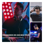 Audifonos Maono Profesional Dj / Monitor Estudio Au-mh601 Color Negro - Imagen 3
